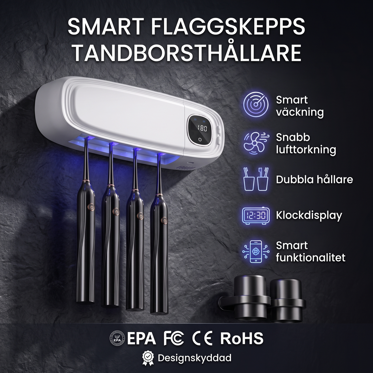 Nordic FreshHolder – håll tandborstarna fräscha och hygieniska 🦷✨